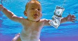 Produced by butch vig, it was nirvana's first release on the dgc label, as well as the first to feature drummer dave grohl. Baby From Nirvana S Nevermind Cover Re Creates Photo 25 Years Later