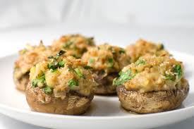 Champignons Farcis A La Mozzarella Recettes Gusto Arte L Art De Vivre Et De Manger Italien Champignons Farcis Recettes De Restaurant Idee Recette