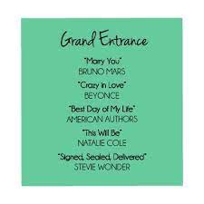 Soundtrack To Your Destination Wedding The Grand Entrance Wedding Music Entrance Songs Wedding Reception Entrance Reception Entrance Songs