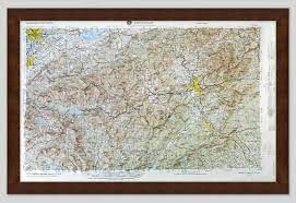 Satellite image of knoxville, united states and near destinations. Knoxville Tn Regional Raised Relief Map The Map Shop