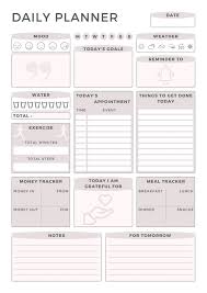 Digital planners for ipad or android tablet. Free Printable Planner Templates To Customize Canva