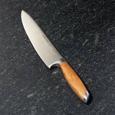 Schmidt Brothers Bonded Teak 8 Chef S Knife Crate And Barrel Knife Making Chef Knife