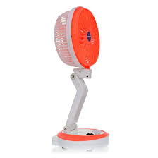 Can be operated on either ac mains or. Buy Orename Folding Fan With Led Light Table Fan Mini Fan Rechargeable Fan With Study Lamp For Desk Orange Online At Low Prices In India Amazon In