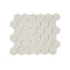 Shop wayfair for all the best hexagon floor tile. Full Body Hexagon Matt Cream Mosaic 5 1cm X 5 1cm 32 5cm X 28 1cm Wall Floor Tile
