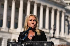 Her current term ends on january 3, 2023. Marjorie Taylor Greene Says She Is Freed To Push Republicans To The Right The New York Times