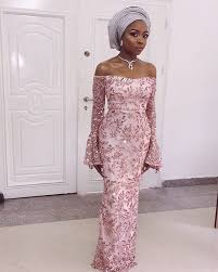 With Wedding Season In Full Swing Now Is The Time To Define Your Wedding Guest X2f Aso Ebi Look A Nigerian Lace Dress Nigerian Lace Styles Lace Dress Styles
