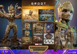 Hot Toys Marvel Guardians of the Galaxy 3 Groot Deluxe Version 1:6 Scale  Figure – The Toys Time Forgot