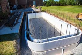 Icf Swimming Pools Buildblock Insulating Concrete Forms Swimming Pool Construction Concrete Swimming Pool Building A Swimming Pool