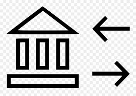 Download Banking Arrows Arrow Business Revenue Comments Bank Line Icon Svg Clipart 1752267 Pinclipart