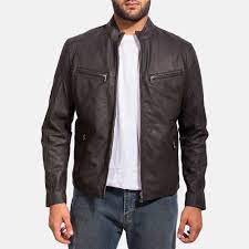 Ionic Black Leather Jacket Black Leather Biker Jacket Custom Leather Jackets Leather Jacket