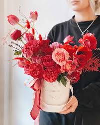 Flower box flowers for sale. Flower Box Mini Art Bouquet Cool Flowers
