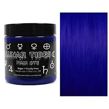 In the previous step, we have mentioned how you can achieve a light blue shade by bleaching your hair if you happen to have dark hair, it's impossible to dye in a dark blue black or navy blue shade with no bleach. Lunar Tides Hair Dye Blue Velvet Dark Blue Semi Permanent Vegan Hair Color 4 Fl Oz 118 Ml Reviews 2021