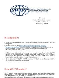 Swift codes also known as bic codes is a unique bank identifier used to verify financial transactions such as a bank wire transfer. Swift Service Industries Banking