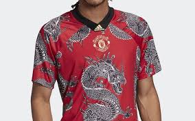 Manchester United 2020 Chinese New Year Adidas Jersey Football Fashion Manchester United Football Fashion Manchester