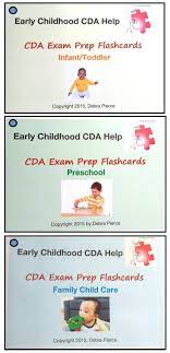 Practicing for the exam by using this quiz is highly recommended if you want to pass the exam. Get Ready For The Cda Exam With These Handy Flashcards 46 Questions With Answers For Y Preschool Portfolio Early Childhood Education Degree Family Child Care