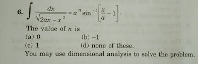 The dimension of a physical quantity is the combination of the basic physical dimensions (usually mass , length , time , electric charge , and temperature. How To Use Dimensional Analysis In An Integral Mathematics Stack Exchange