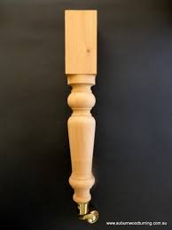 Premium solid wood types and metal. Timber Table Legs Wooden Dining Tapas Bar Leg Custom Turned Legs