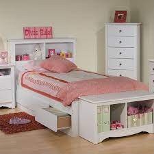 Twin size platform storage bed. Prepac Monterey White Twin Bookcase Platform Storage Bed Wbt 4100 Kit