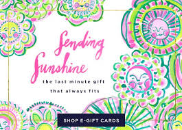 It may take up to 24 hours for you to receive an electronic gift card. Must Have Gifts Under 50 Lilly Pulitzer Email Archive