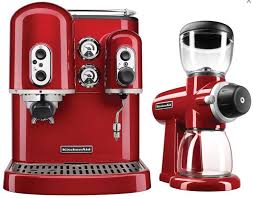 So you always have the ideal grind to suit even the most demanding. Kitchenaid Espresso Machine And Burr Grinder Product Code Kaessgr This Sleek And Powerful Mac Espresso Machine Coffee Maker With Grinder Best Coffee Grinder