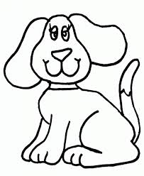 Easy Dog Coloring Pages Animal Coloring Pages Of The Kids Pages Dog Coloring Page Free Coloring Pages Easy Coloring Pages
