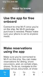 What kind of shore excursion tours are offered on royal caribbean? Free Wifi With Royal App Royal Caribbean International Cruise Critic Community