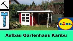Karibu gartenhaus set tecklenburg 1 premium 4. Gartenhaus Selber Bauen Aufbau Anleitung Karibu Trundholm Von Lidl Oder Amazon Youtube