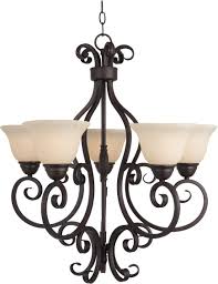 Manor 5 Light Chandelier Chandelier Maxim Lighting