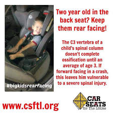 Rear Face Till Age 3 Child Car Safety Car Seats Child Passenger Safety