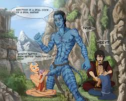 Post 601519: Aang anma Avatar_the_Last_Airbender crossover Jake_Sully  James_Camerons_Avatar Sokka Zuko