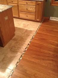 Transition From Hardwood To Tile Google Search Modern Kitchen Flooring Flooring Kitchen Flooring