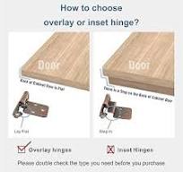 Kitchen Cabinet Hinges Bronze,(10 Pairs/20 Pcs) 1/2 Inch ...