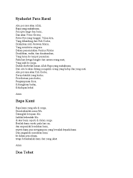 By admin santo katolik august 06, 2014 post a comment. Syahadat Para Rasul
