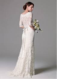 2020 popular 1 trends in home & garden, weddings & events, women's clothing with venice lace wedding dress and 1. 199 99 Elegant Lace Bateau Neckline Sheath Wedding Dresses Dressilyme Com Chic Wedding Dresses Watters Wedding Dress Wedding Dresses