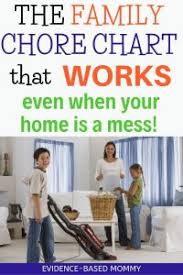 Our Easy Family Chore Chart Plus Why You Need One