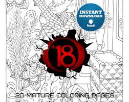 Color the pictures online or print them to color them with your paints or welcome to our supersite for interactive & printable online coloring pages! Sex Coloring Book Etsy