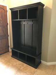 The Pennsylvania 3 Section Hall Tree Bench