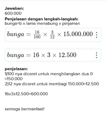 Pak adi meminjam uang di bank sebesar. Pak Adi Meminjam Uang Di Bank Sebesar 15 Juta Cara Golden