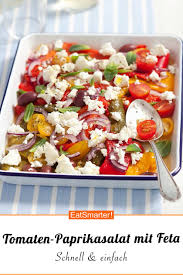 Tomaten Paprikasalat Rezept Paprikasalat Rezepte Mit Feta Paprika Salat