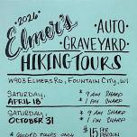 Elmer’s Auto Graveyard Hiking Tours – Fountain City
