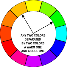 Dyad 2 Colors Searated By 2 Colors A Warm One And A Cool One Functions Because Of Harmony Contains Just Enough Of The Target Color Schemes Color Schemes