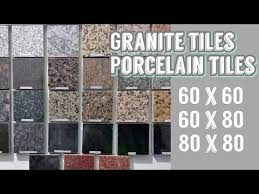 The prices shown below are the cost of each granite tile per piece. Granite Tiles Porcelain Floor Tiles Allhome Depot Youtube