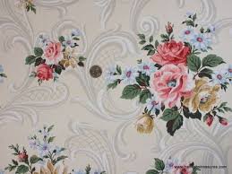 Download free high resolution wallpapers or desktop backgrounds. Floral Wallpaper For A Beautiful Bathroom Floral Wallpaper Vintage Wallpaper Floral