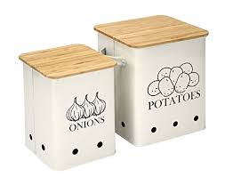 Our domain expertise enables us to offer onion potato bin that is known for smooth finish, corrosion & abrasion resistance and durability. Top 10 Potato Storage Bins Of 2021 Best Reviews Guide
