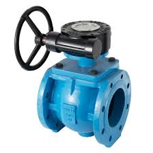 DN50 Pn10 Gearbox Operated Plug Valve - Gearbox Operated ...