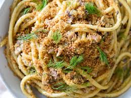 How To Make Sicilian Pasta With Sardines Or Pasta Con Le Sarde Italian Pasta Dishes Pasta Dishes Sardine Pasta