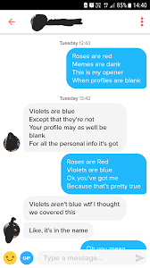 Be creative, don't use openers like hey, nice pictures, how are you? 5. Tinder Opener Deutsch Die 16 Besten Anmachspruche Fur Tinder Im Test 2019 12 01