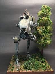 Diorama Bandai X Star Wars 1 48 At St Photoreview Full Size Images Star Wars Models Star Wars Vehicles Star Wars Art