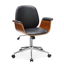Mid Century Modern Desk Chairs Black Office Chair Modern Office Chair Wood Office Chair