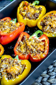 Mexican Stuffed Peppers Home Made Interest